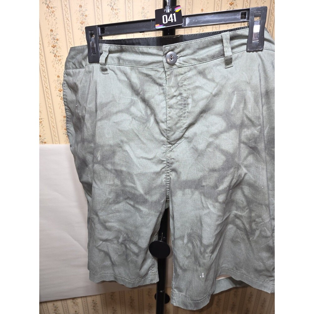 Quiksilver DryFlight Shorts Mens 38 Green Hybrid Outdoor Surf Casual Lightweight